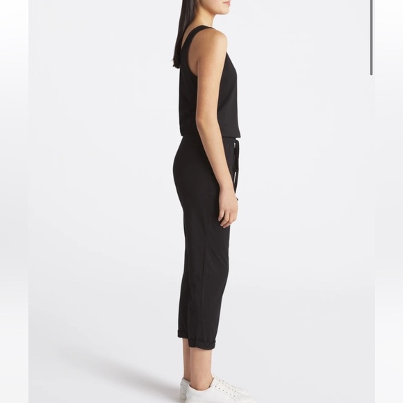 NWT Michael Stars Theo Tank Jumpsuit black - Picture 4 of 15